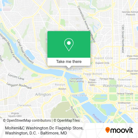 Molteni&C Washington Dc Flagship Store map