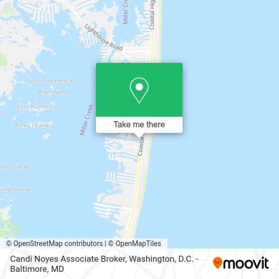 Candi Noyes Associate Broker map