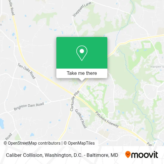 Caliber Collision map