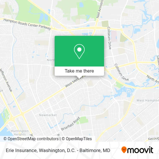 Erie Insurance map