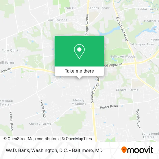 Wsfs Bank map