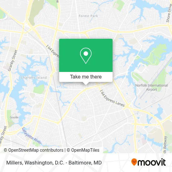 Millers map