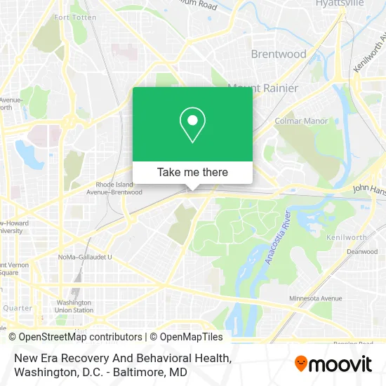 New Era Recovery And Behavioral Health map