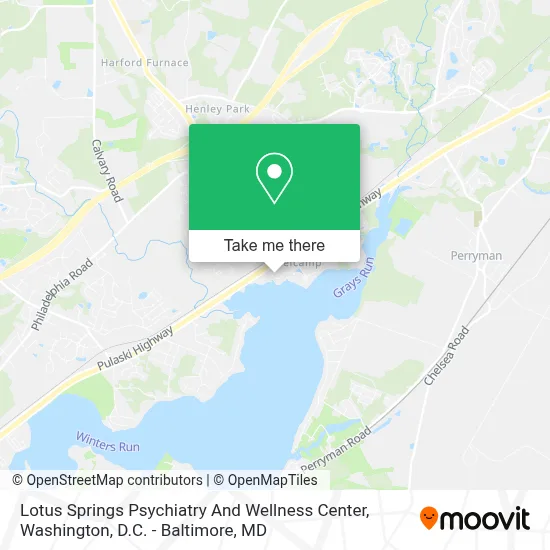 Lotus Springs Psychiatry And Wellness Center map