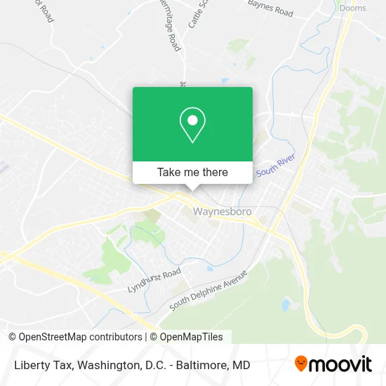 Liberty Tax map
