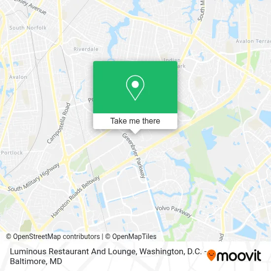Luminous Restaurant And Lounge map