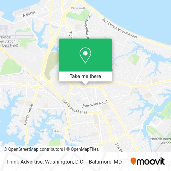 Think Advertise map