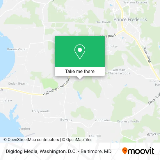 Digidog Media map