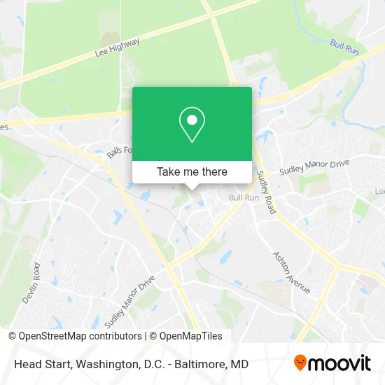 Head Start map