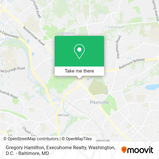 Gregory Hamilton, Execuhome Realty map