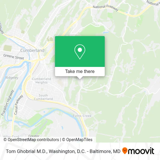 Tom Ghobrial M.D. map