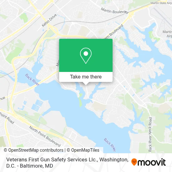 Veterans First Gun Safety Services Llc. map
