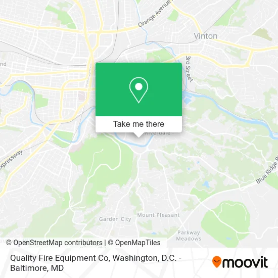 Quality Fire Equipment Co map