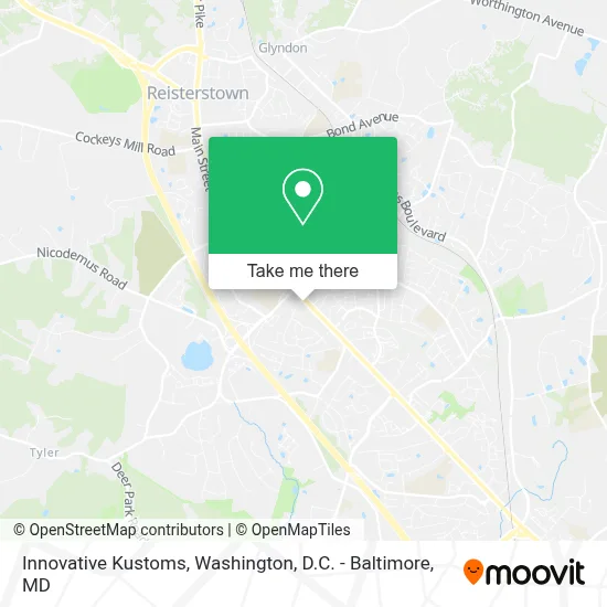 Innovative Kustoms map