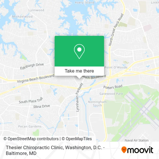Thesier Chiropractic Clinic map