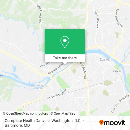 Complete Health Danville map