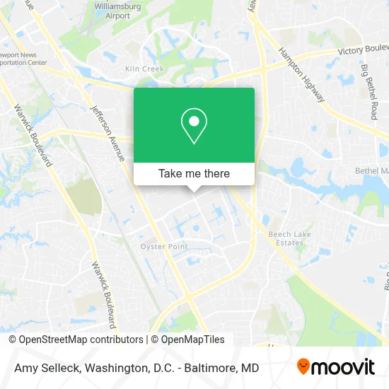 Amy Selleck map