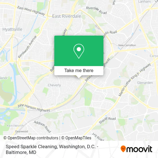 Speed Sparkle Cleaning map
