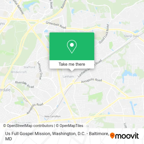 Us Full Gospel Mission map
