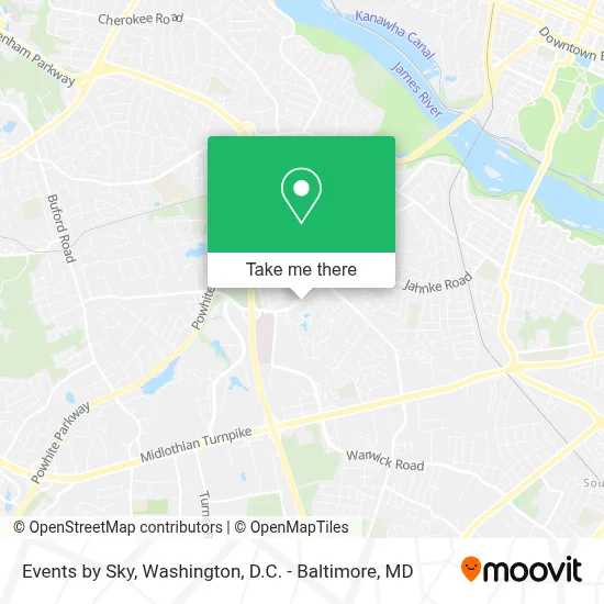 Events by Sky map
