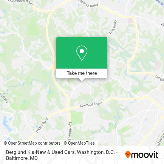 Berglund Kia-New & Used Cars map