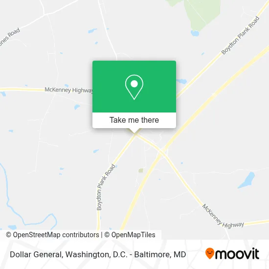 Dollar General map