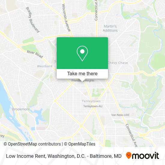 Low Income Rent map