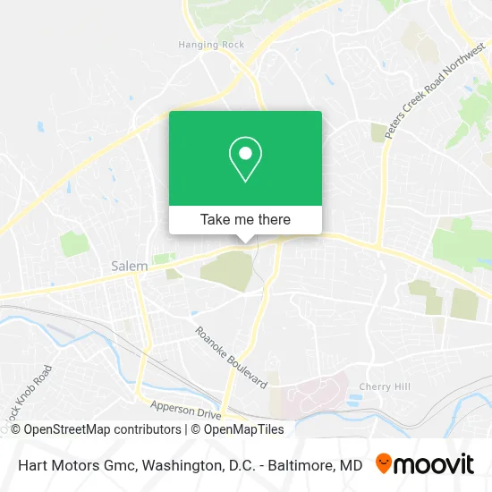 Hart Motors Gmc map
