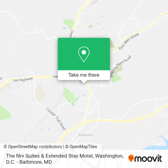 The Nrv Suites & Extended Stay Motel map