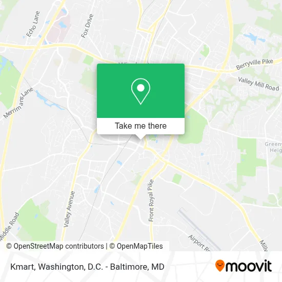 Kmart map