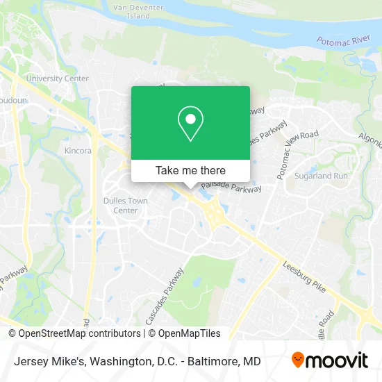 Jersey Mike's map
