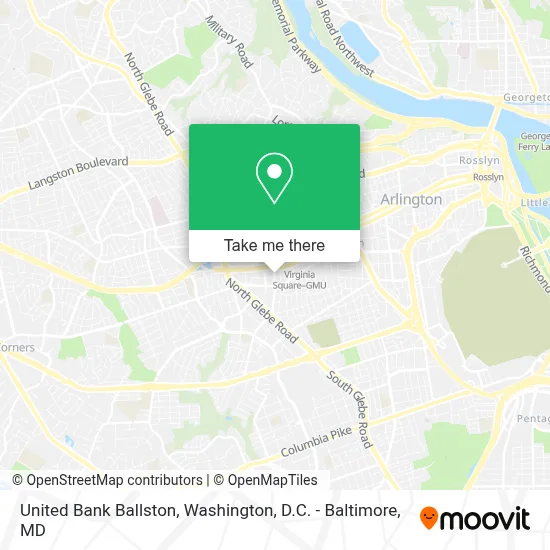 United Bank Ballston map