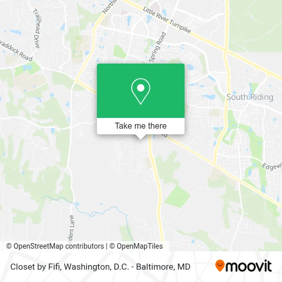 Closet by Fifi map