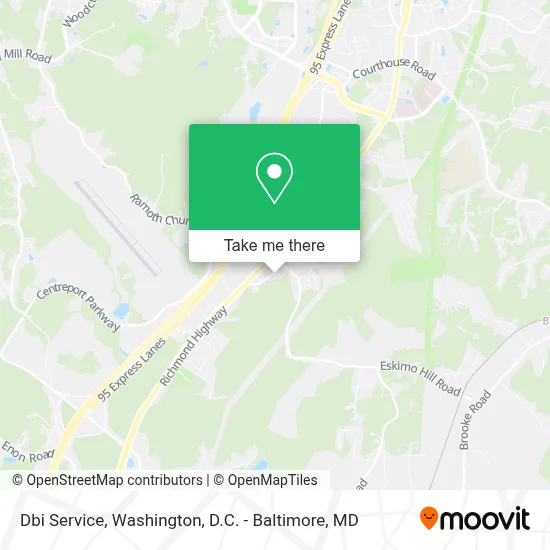 Dbi Service map