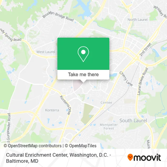 Cultural Enrichment Center map