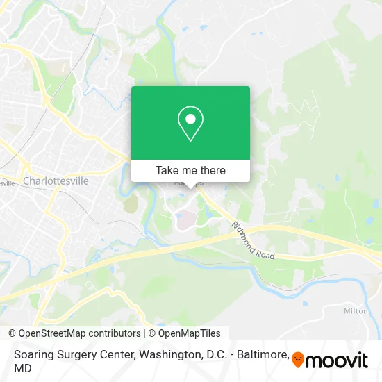 Soaring Surgery Center map