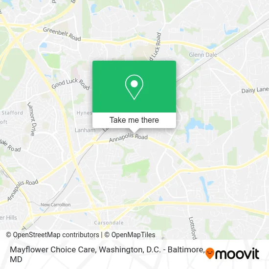 Mayflower Choice Care map