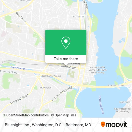 Bluesight, Inc. map
