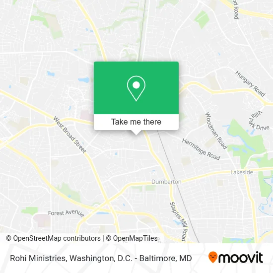 Rohi Ministries map