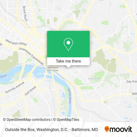 Outside the Box map