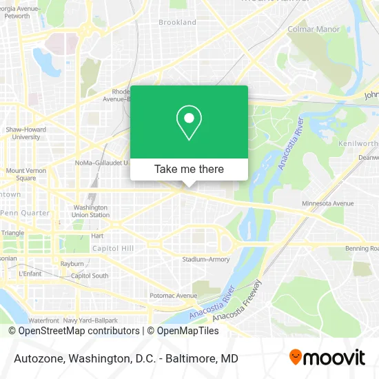Autozone map