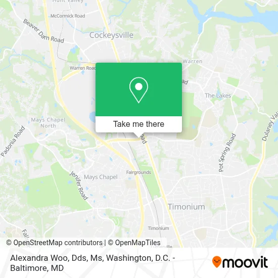 Alexandra Woo, Dds, Ms map