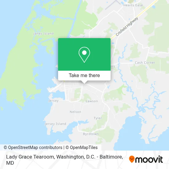 Lady Grace Tearoom map