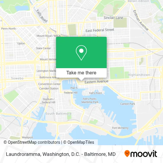 Laundroramma map