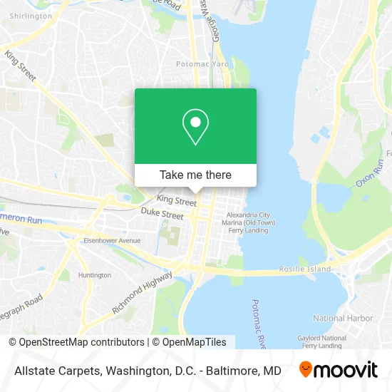 Allstate Carpets map