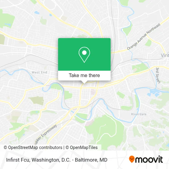 Infirst Fcu map