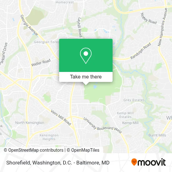 Shorefield map