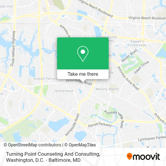 Turning Point Counseling And Consulting map