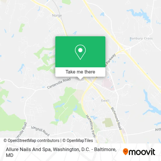 Allure Nails And Spa map