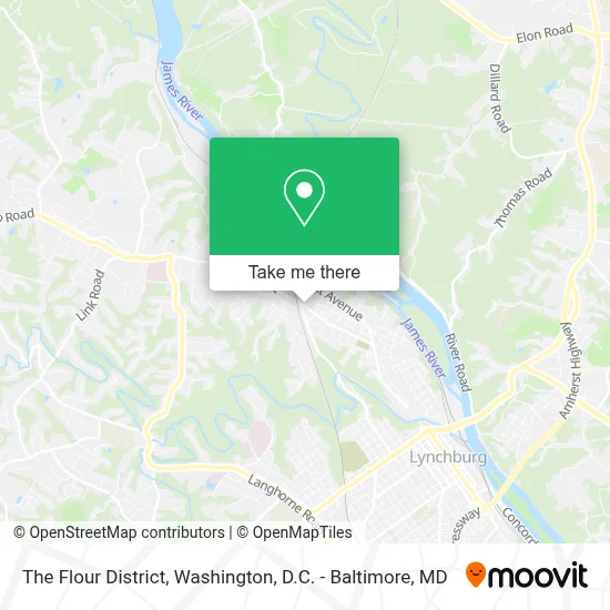 The Flour District map